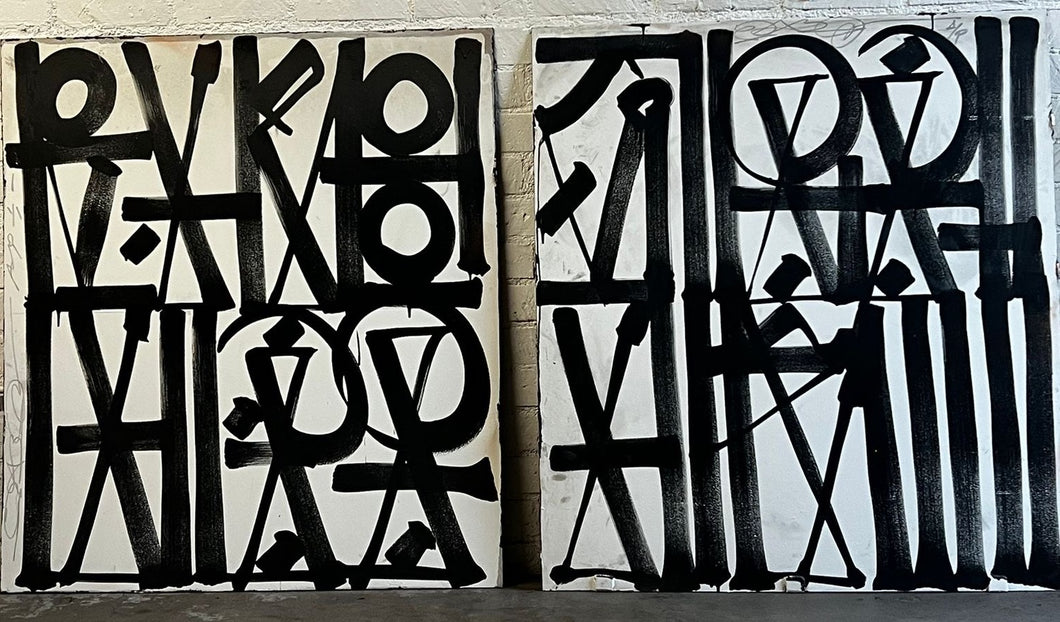 Retna - Untitled Diptych