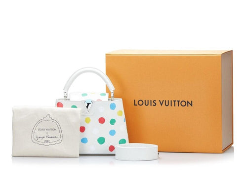 Yayoi Kusama x Louis Vuitton Capucines Purse