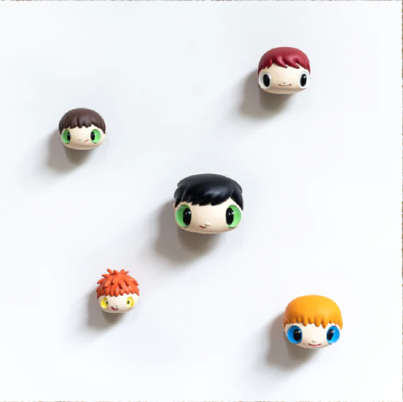 Javier Calleja Hooks Heads ver.1 ハビアカジェハ Javier Calleja - Hook Heads ver.1 – ArtLife Gallery