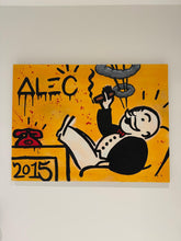 Chairman Monops original painting by Alec Monopoly