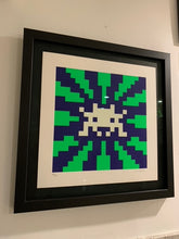 Invader - Sunset (Blue and Green)
