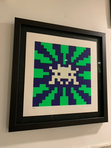 Invader - Sunset (Blue and Green)