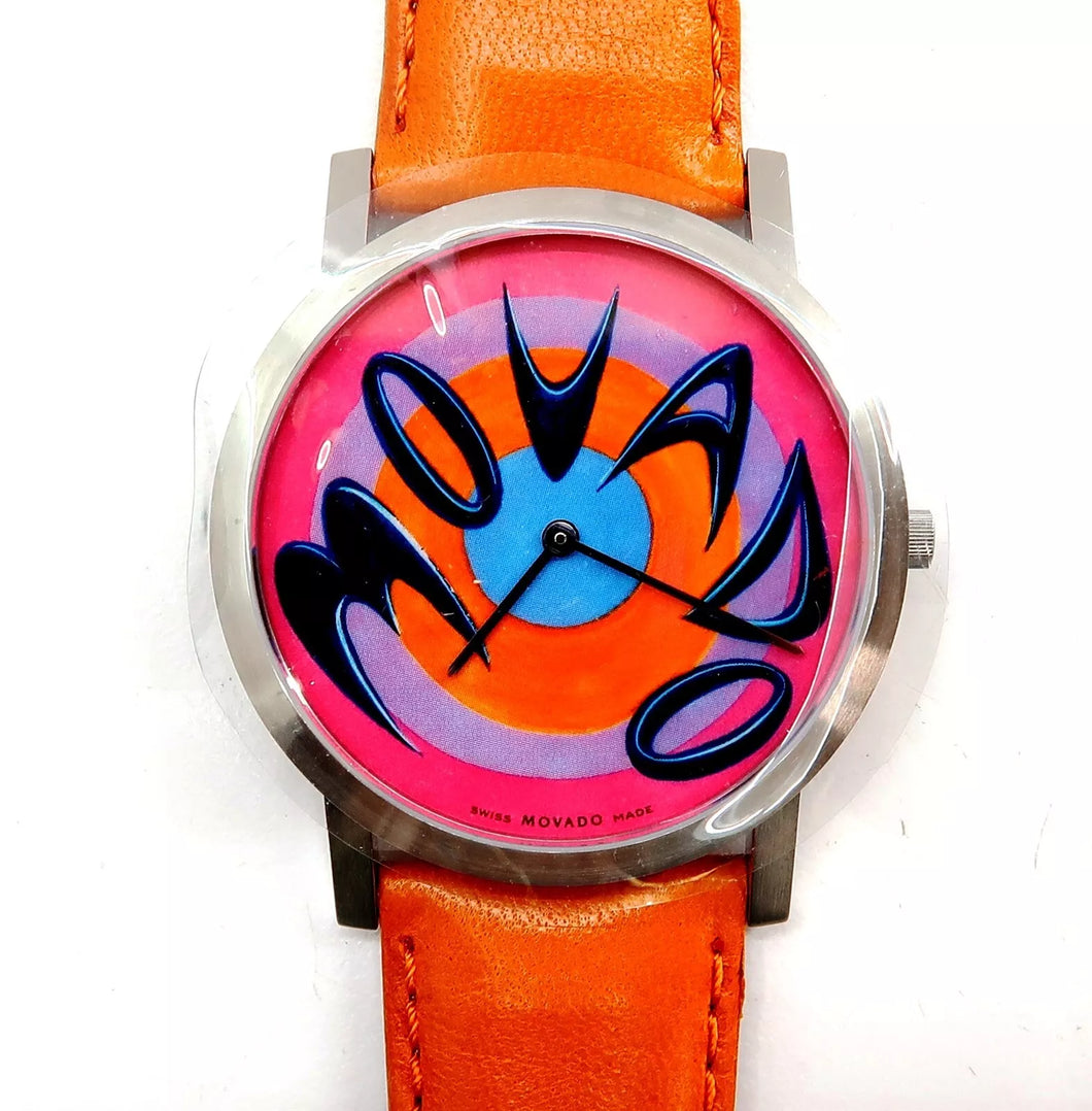 Kenny Scharf x Movado Watch Orange (Limited Edition)